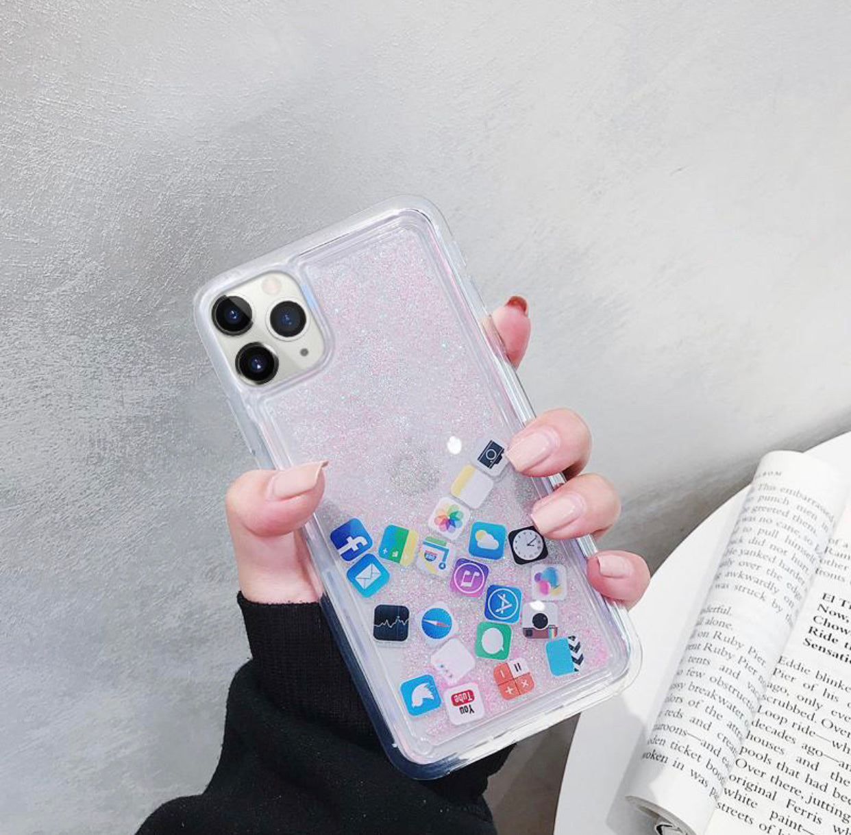 Glitzer Apps Phone Cases