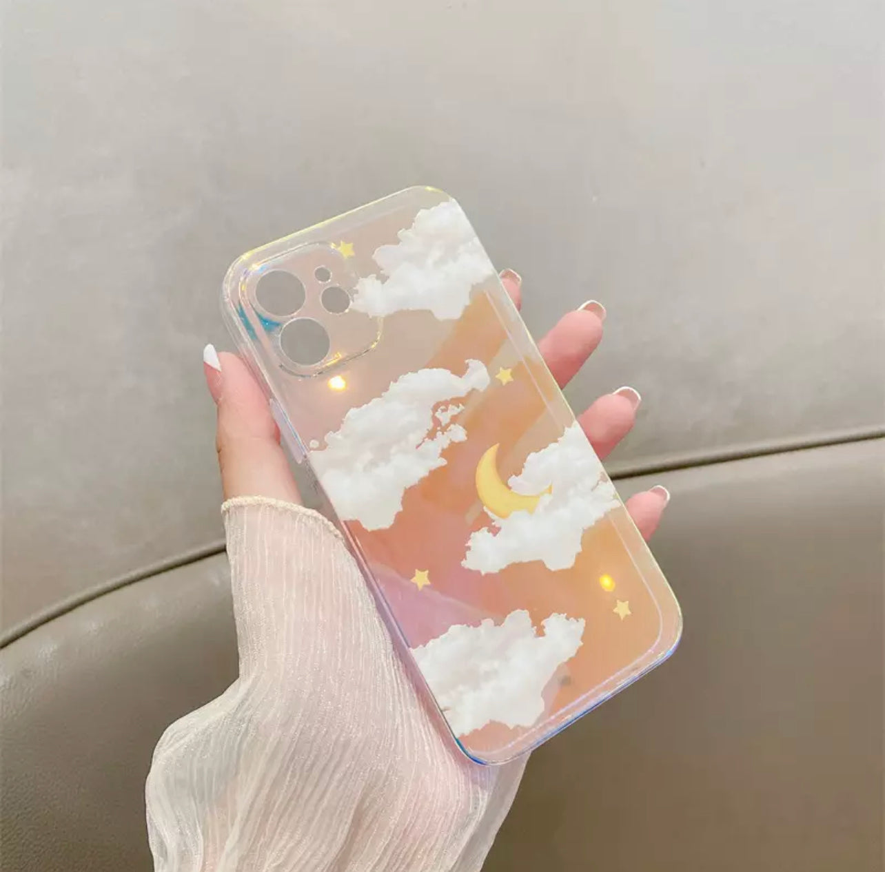 Holo Clouds Phone Case ☁️